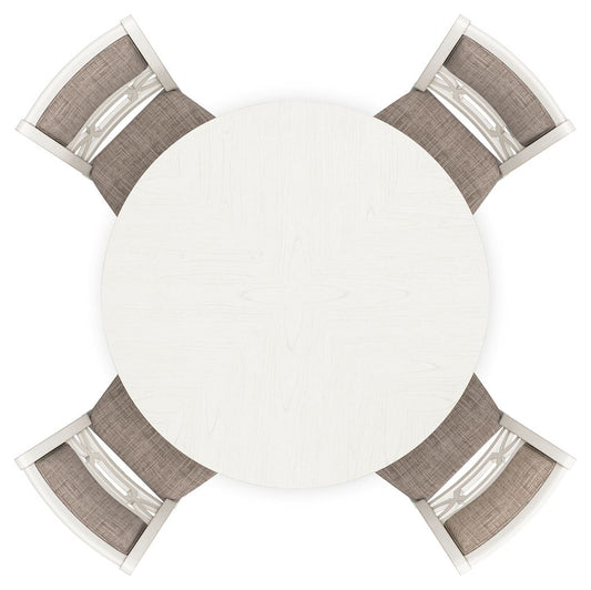Erinberg - Dining Room Table Set (Set of 5) - Antique White