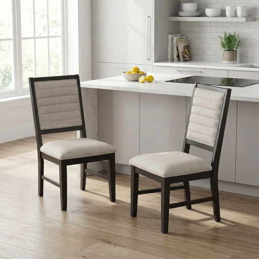 Plateau - Side Chair (Set of 2) - Rustic Espresso