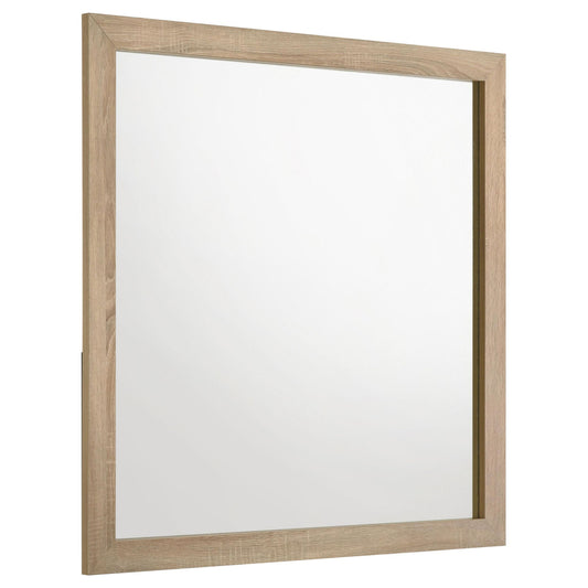 Arielle Dresser Mirror Light Oak