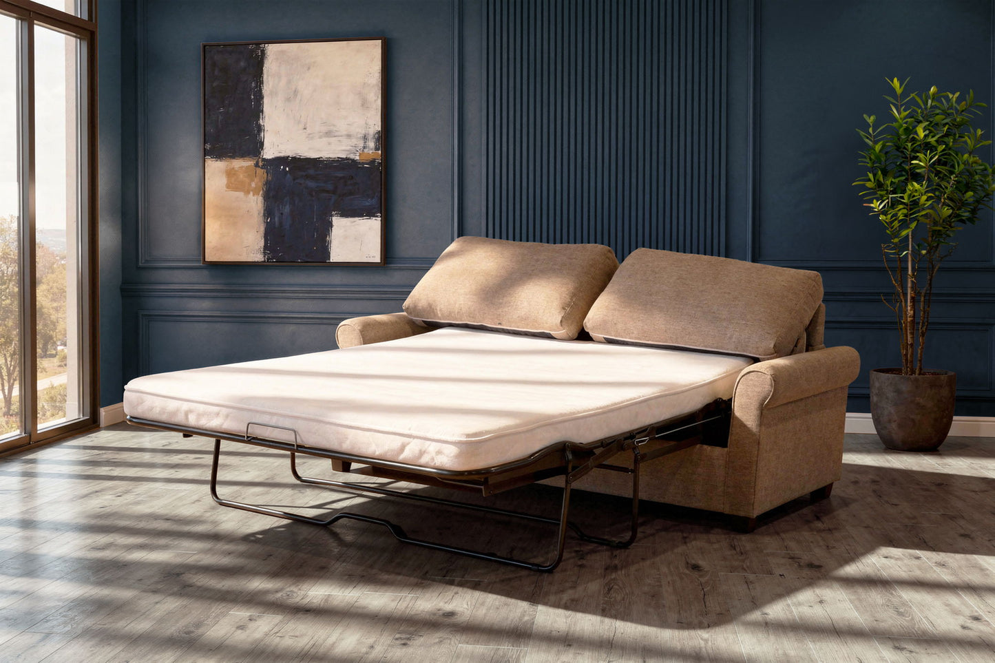 Briar - Sleeper Sofa - Brown