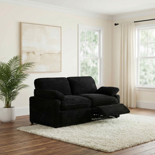 Collins Modular Power Loveseat Black