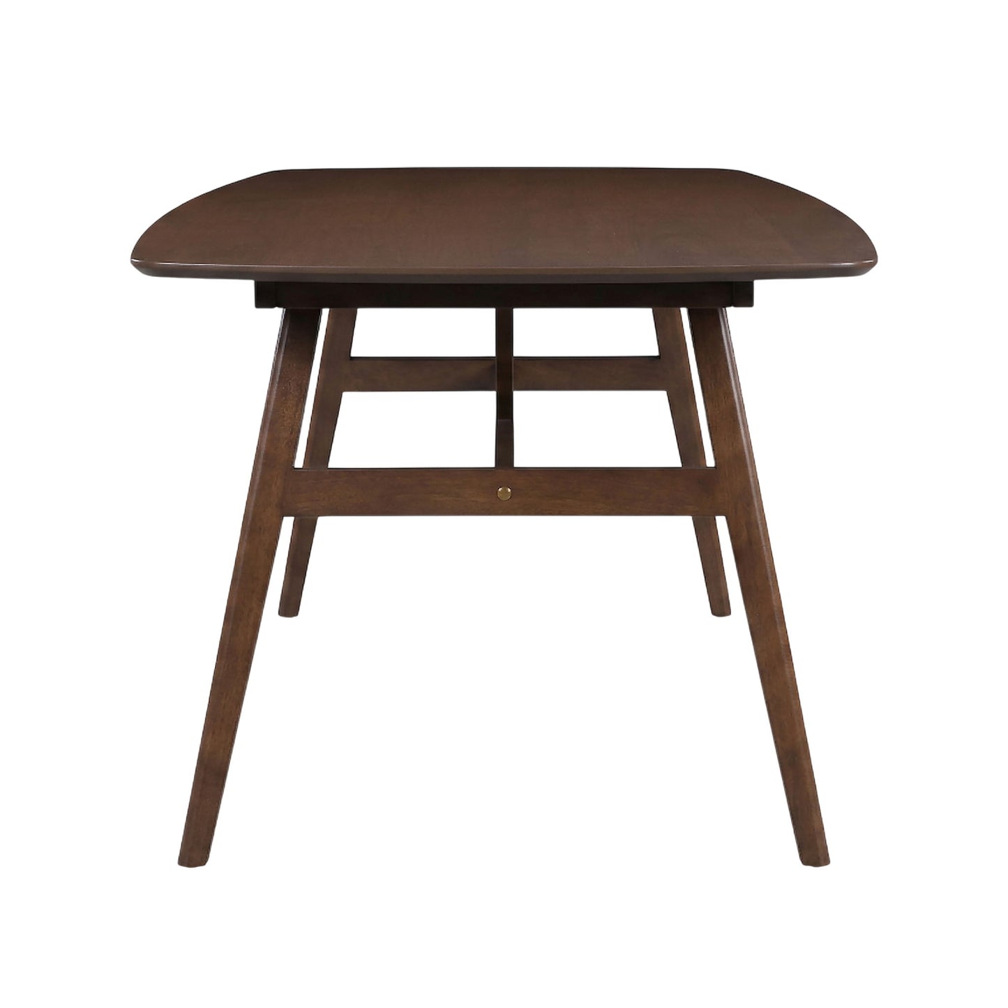 Miller - 78" Complete Dining Table - Dark Brown
