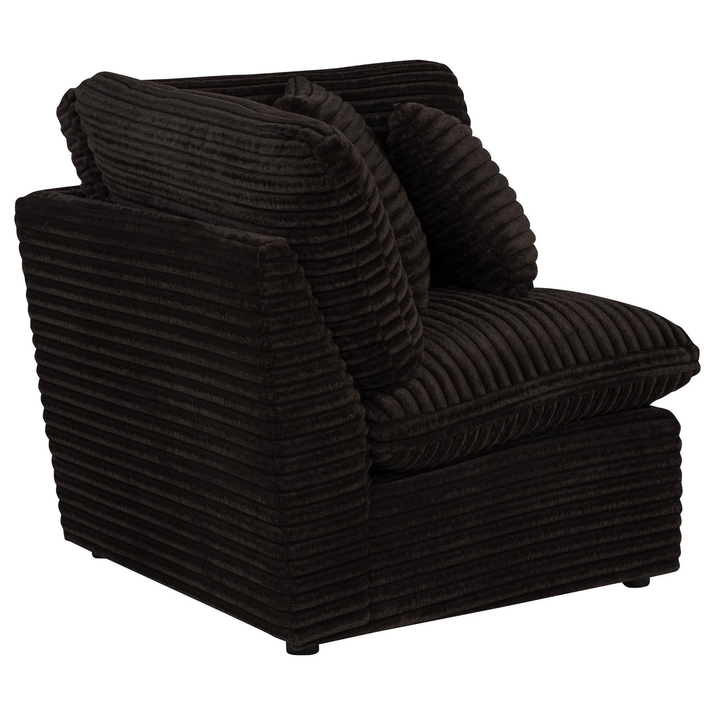Collins Modular Corner Chair Chocolate Brown