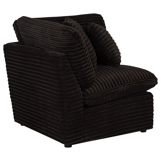 Collins Modular Corner Chair Chocolate Brown