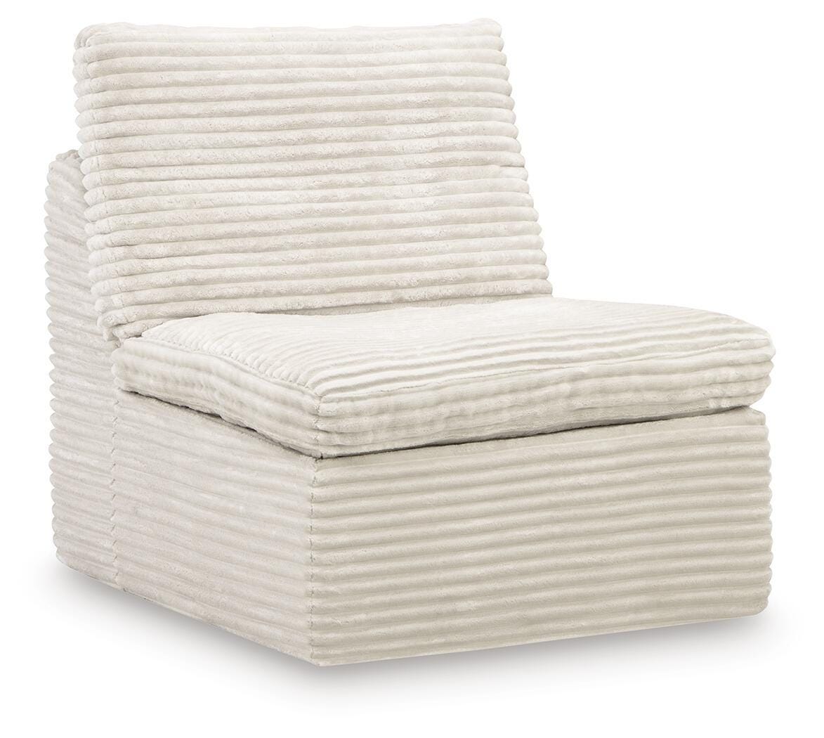 Fannin - Armless Chair - Ivory