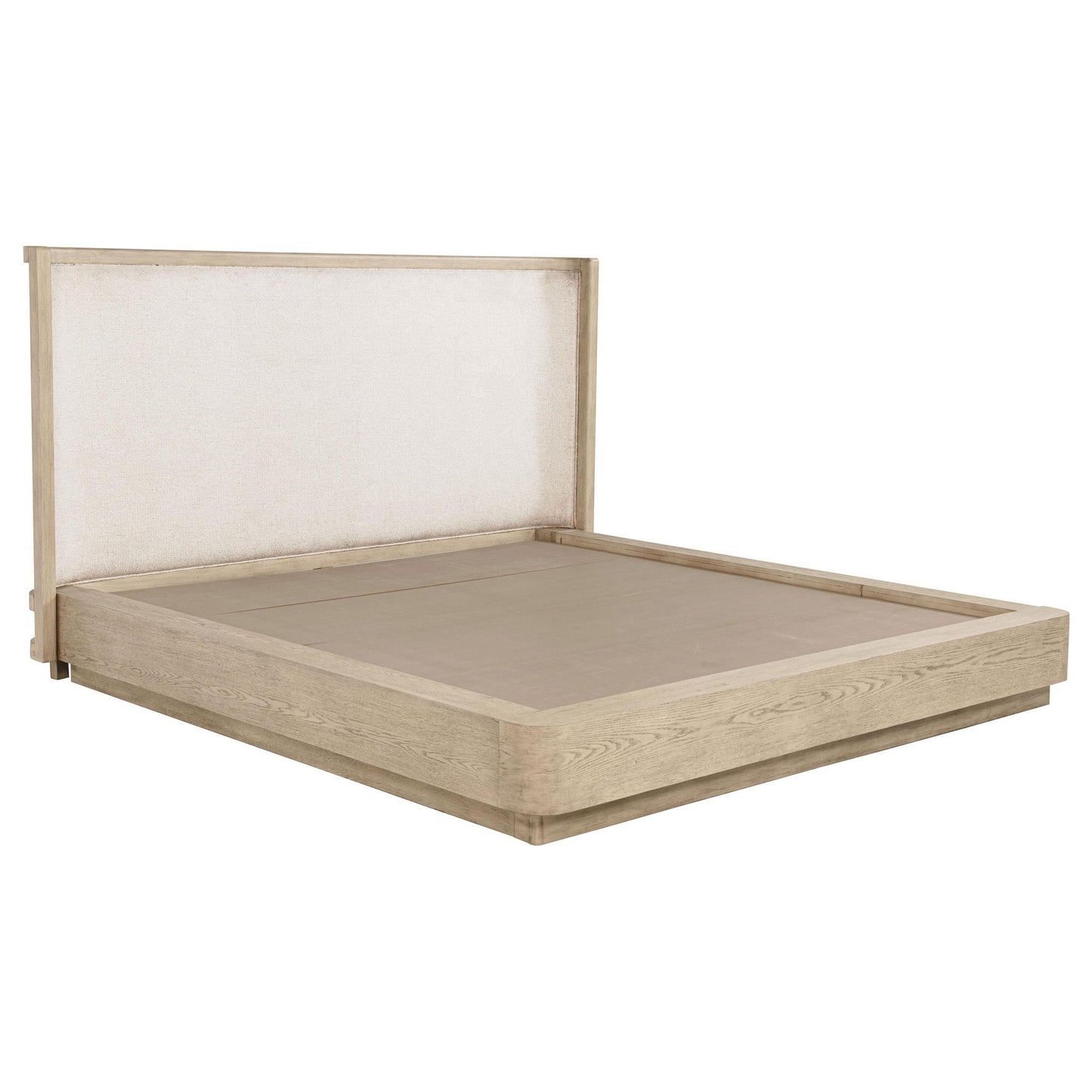 Kailani 52-inch California King Wingback Bed Beige Oak