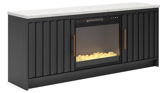Cadmori - TV Stand With Fireplace Option