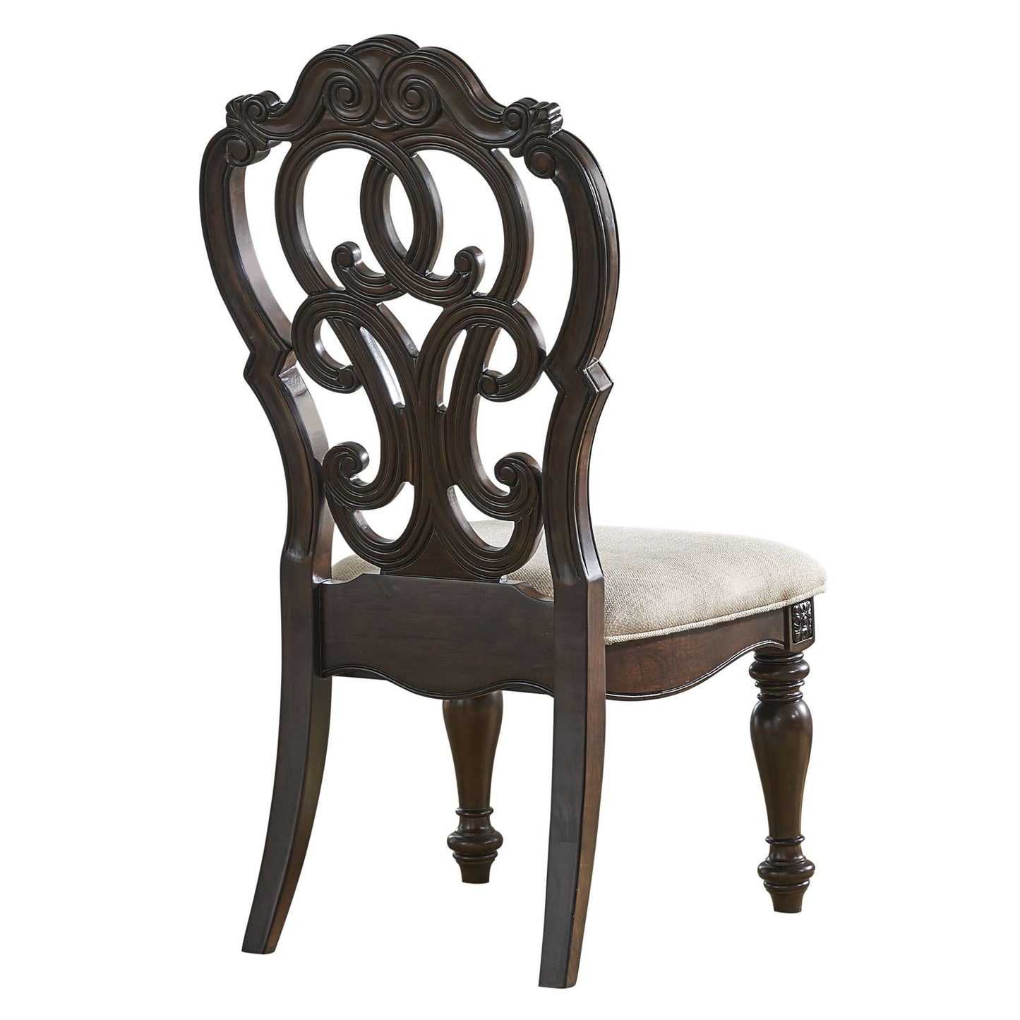 Royale - Side Chair - Dark Brown