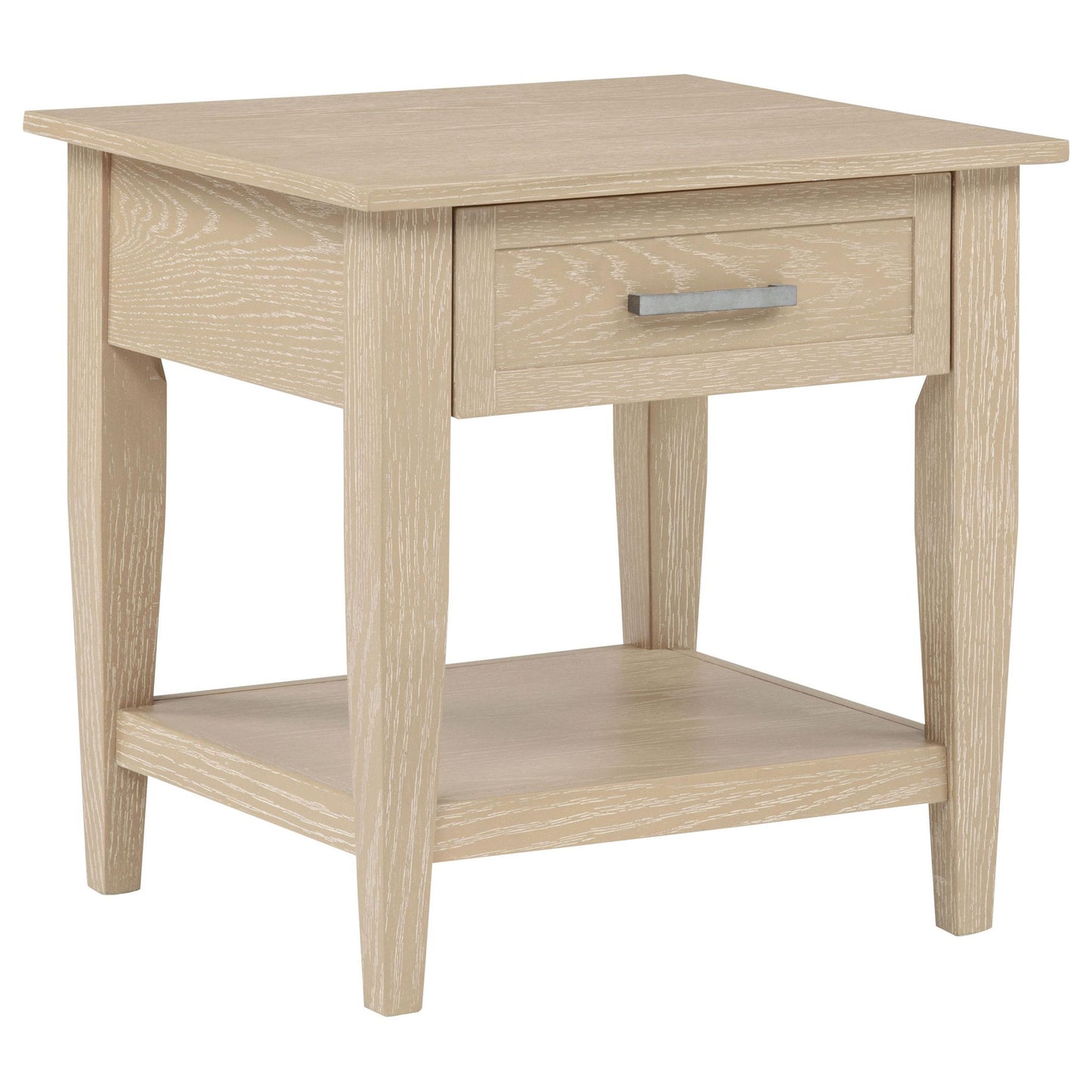 Lindenton 1-drawer Wood Occasional Side End Table Blonde