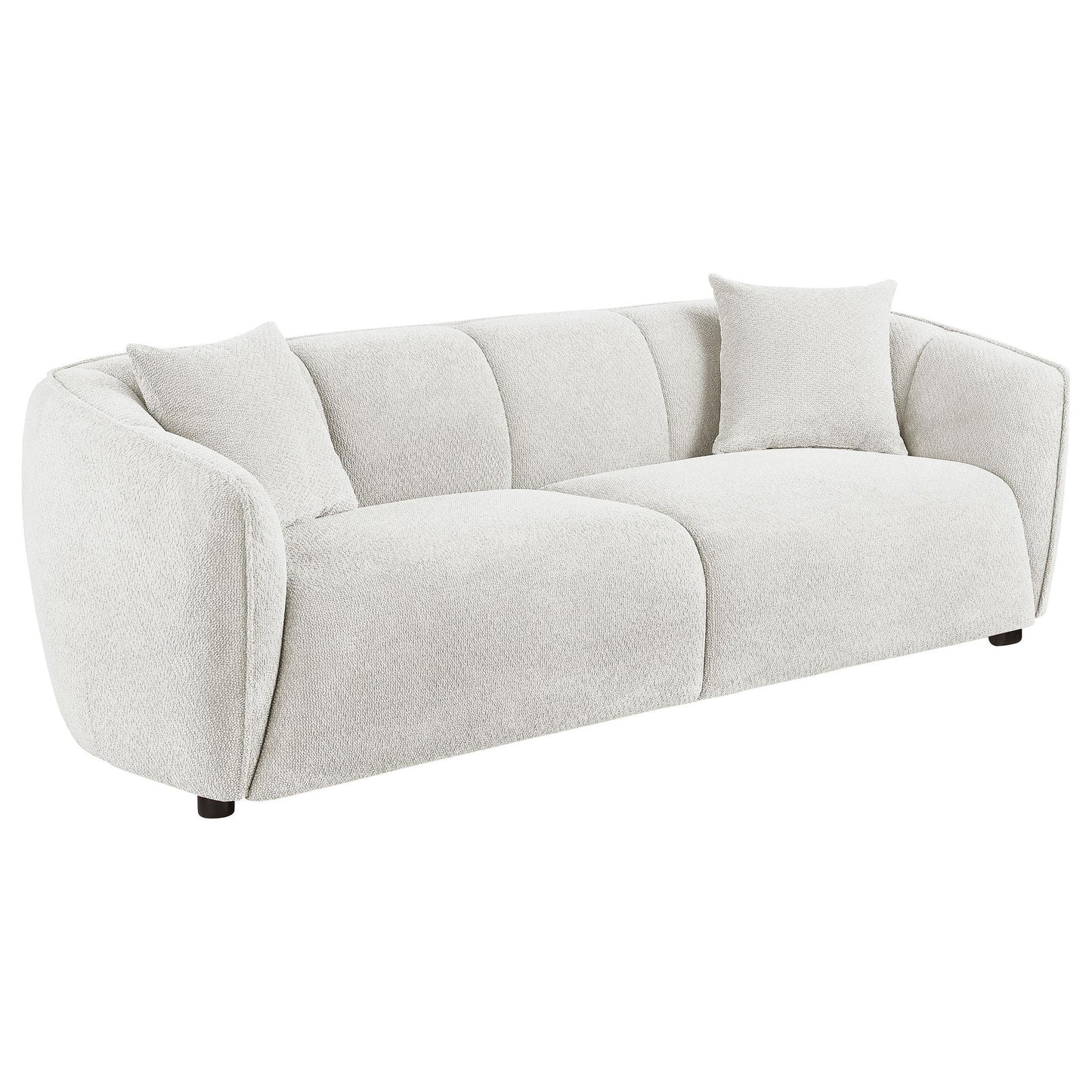 Aleisha Fabric Upholstered Sofa Sand