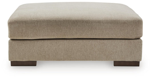 Linenhause - Oversized Accent Ottoman - Dune