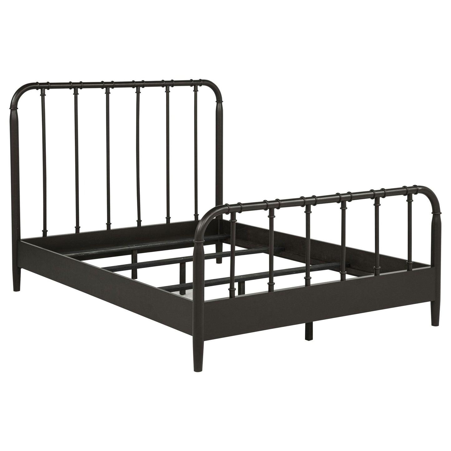 Rocco All Wood Water Pipe Open Frame Full Bed Dark Bronze