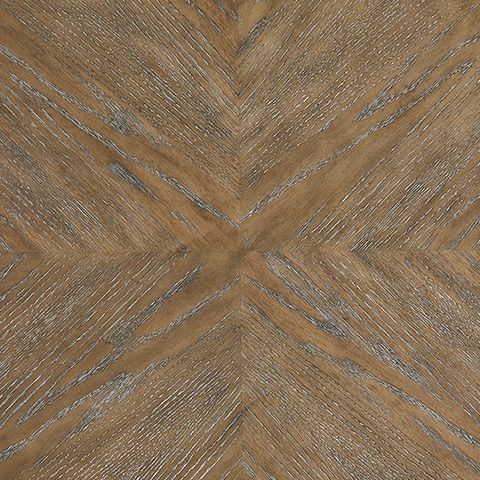 Realyn - Oval Cocktail Table - White / Brown