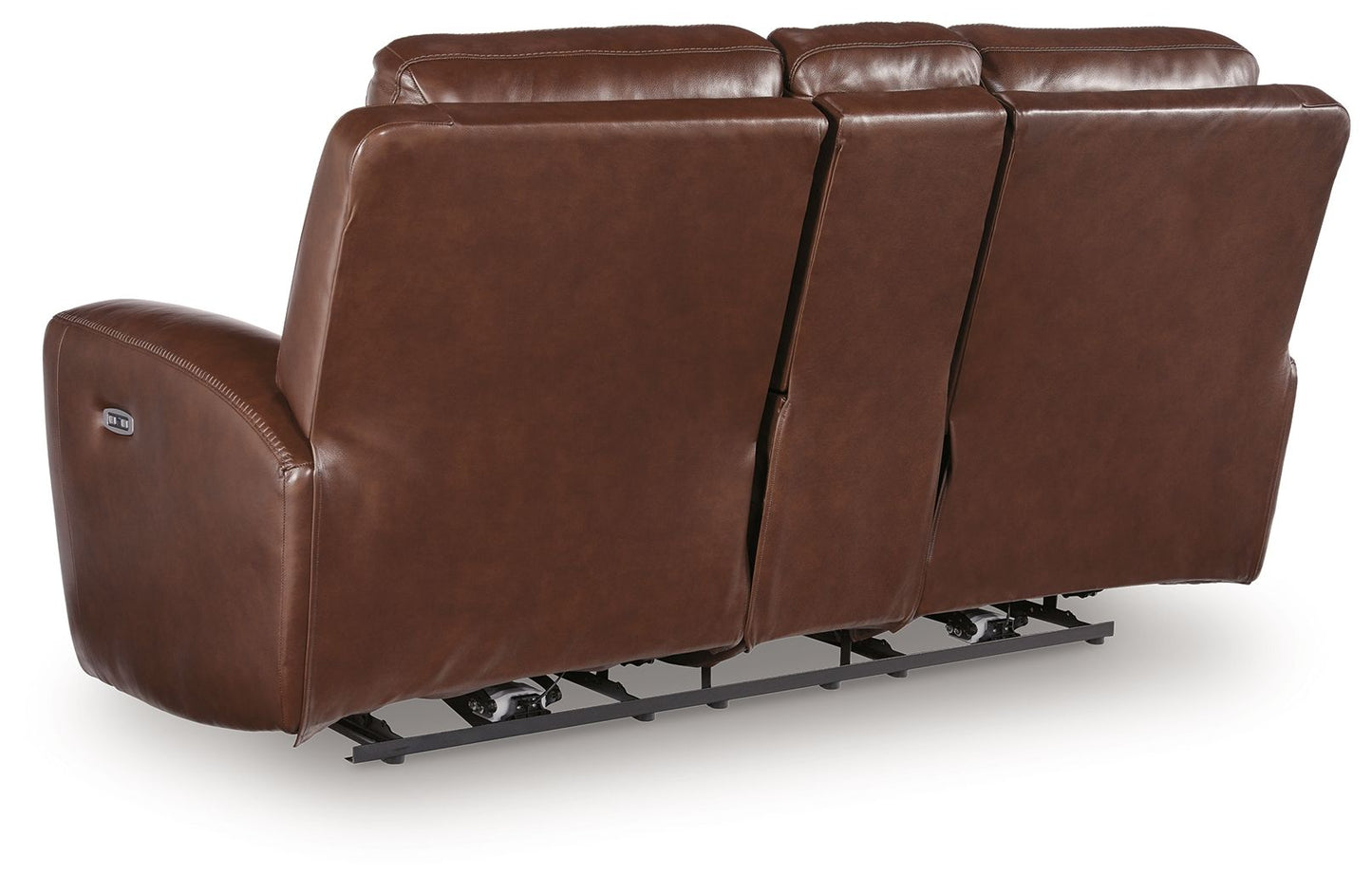 Bexhurst - Power Reclining Loveseat With Console / Adjustable Headrest