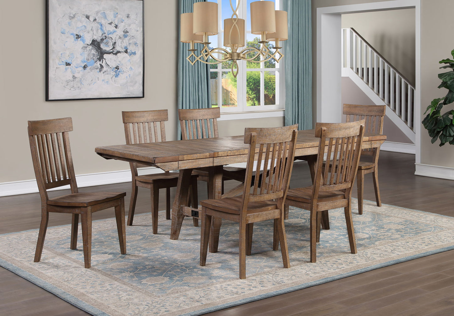 Riverdale - Side Chair - Driftwood