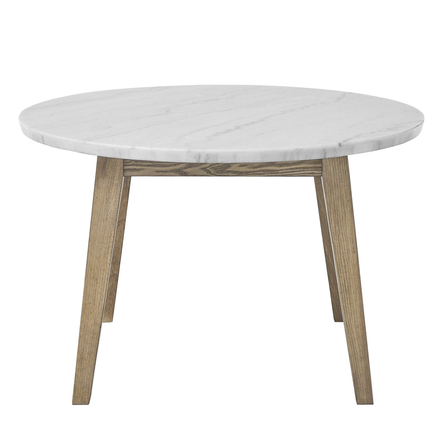 Vida - Dining Table - White / Light Brown