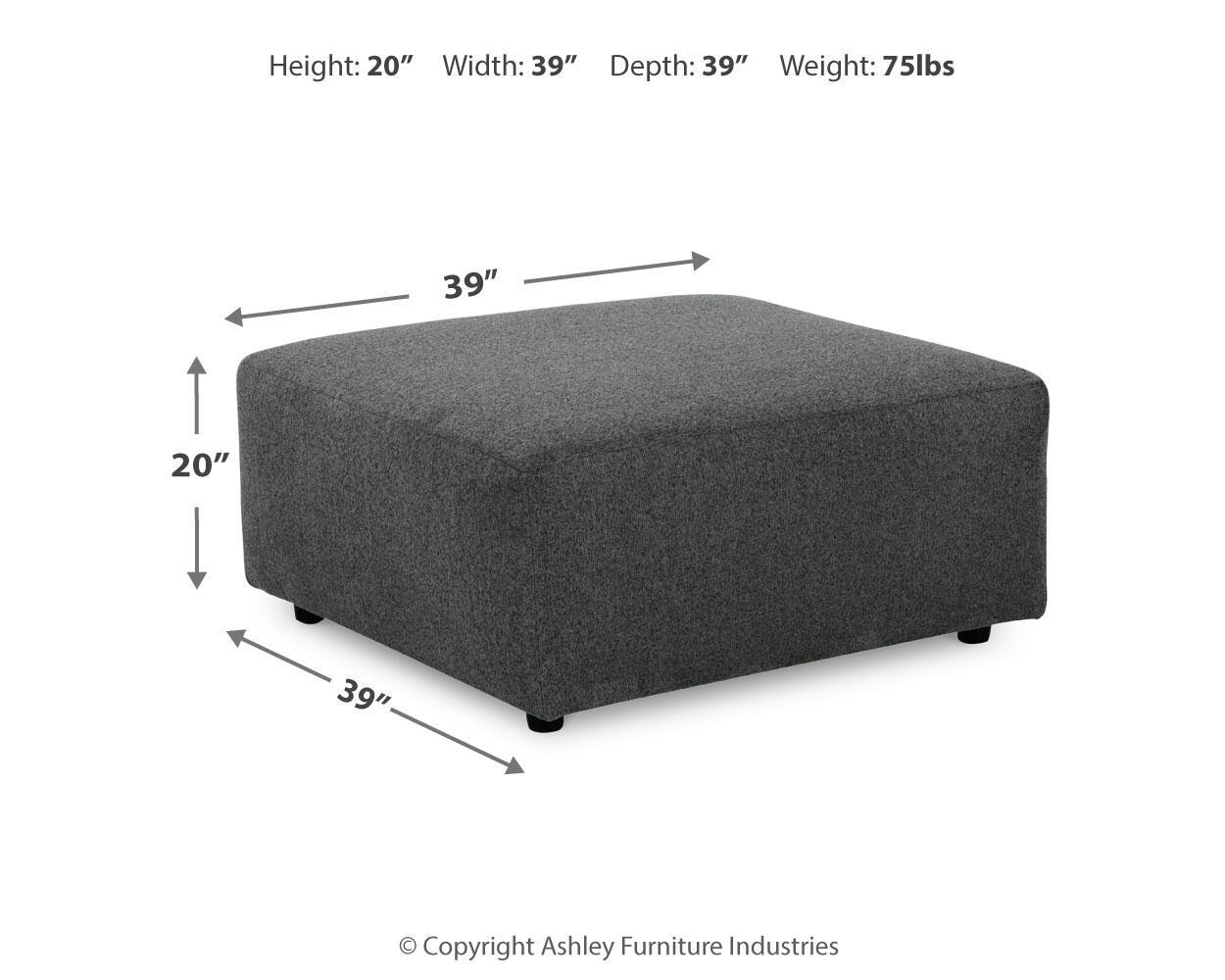 Edenfield - Oversized Accent Ottoman