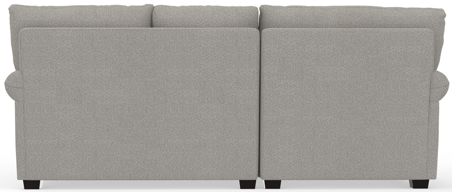 Livingston - Sectional With Comfort Coil Seating, 40" Cocktail Ottoman And Accent Pillows Included