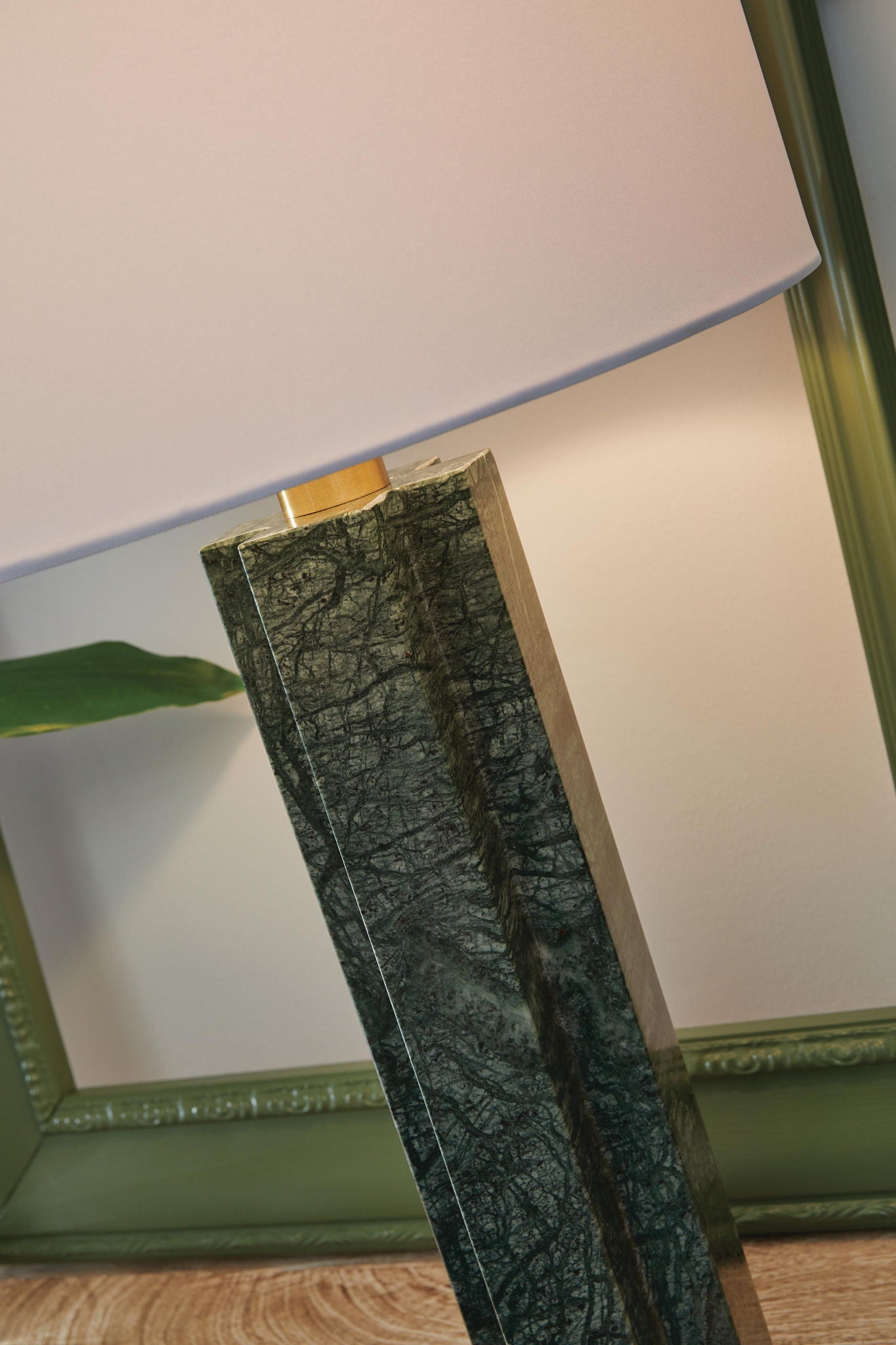 Keegan - Marble Table Lamp - Green