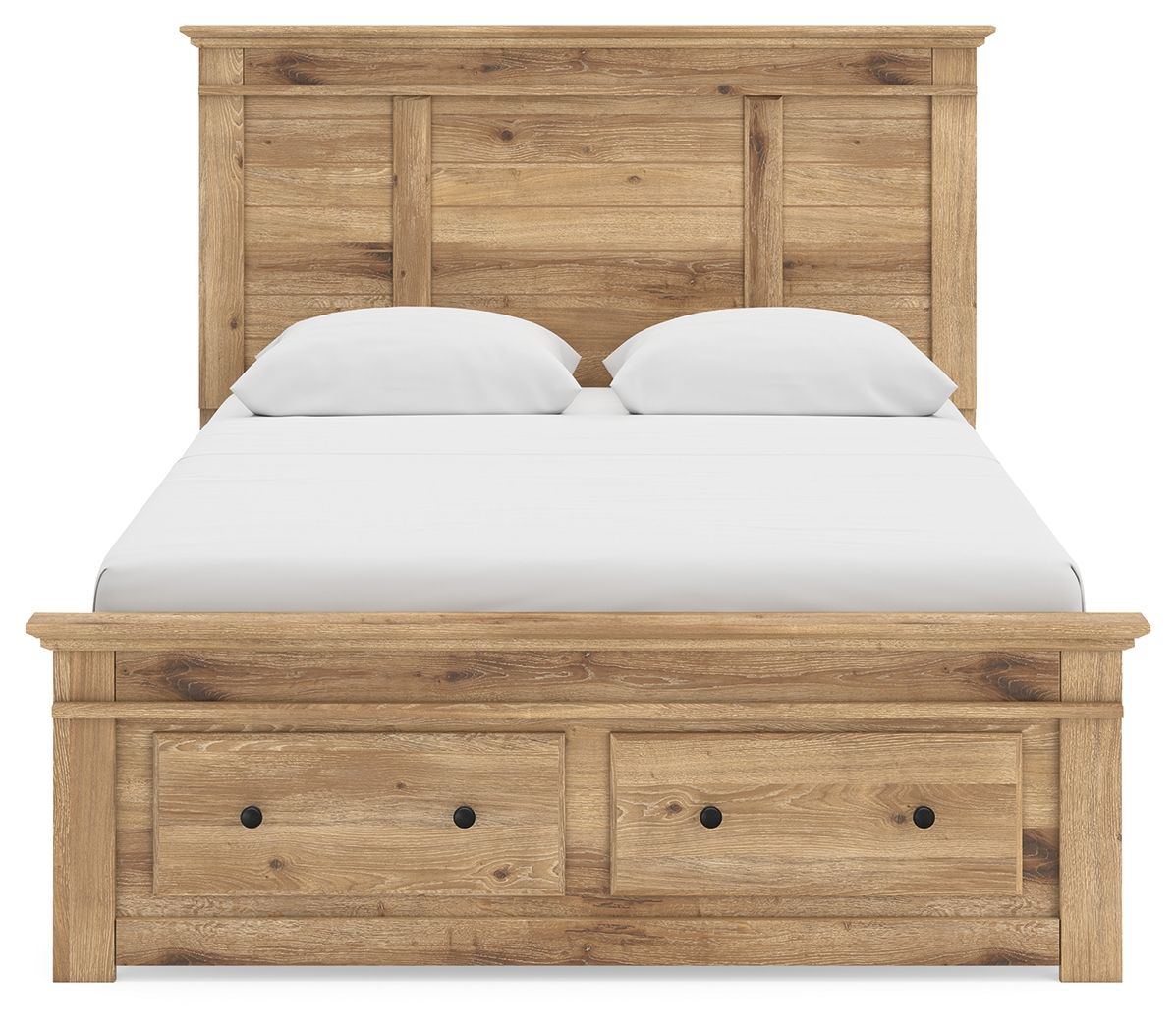 Makidern - Panel Storage Bed