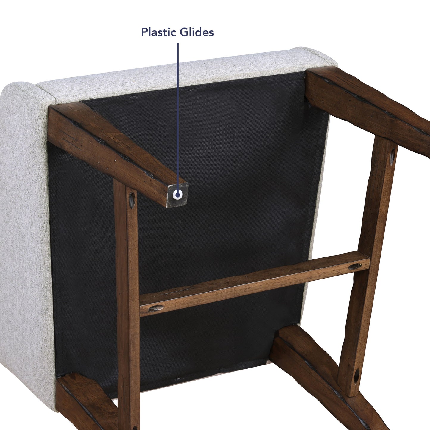 Auburn - Arm Chair - White