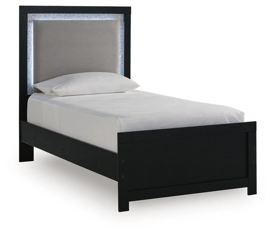 Maeling - Upholstered Panel Bed