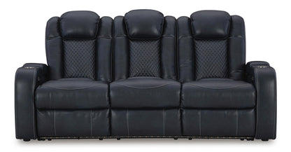 Fyne-dyme - Power Reclining Sofa With Adj Headrest