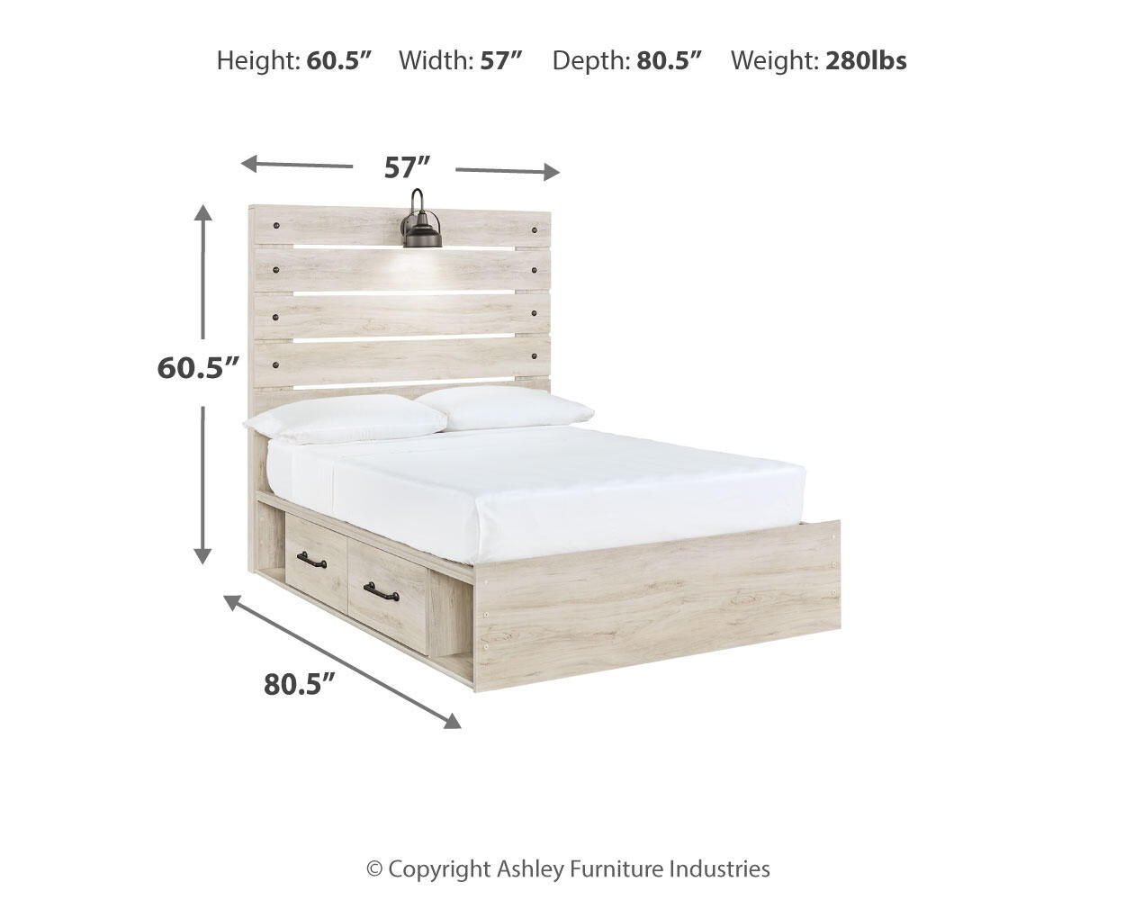 Cambeck - Panel Bed