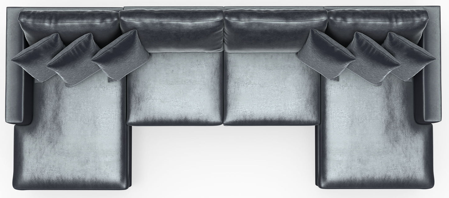 Remington - Modular Sofa - Slate
