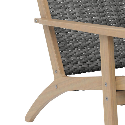 Radius - 3 Piece Outdoor (2 Chairs & End Table) - Gray