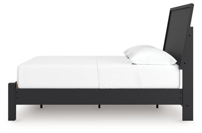 Danziar - Panel Bed With Low Footboard