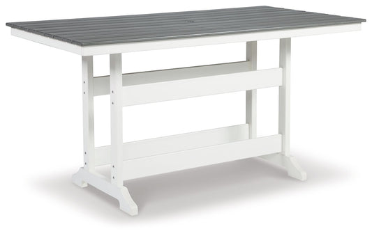 Transville - Counter Table W/Umb Opt