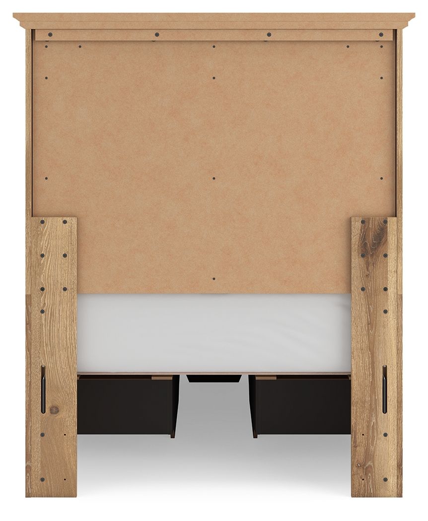 Makidern - Panel Storage Bed