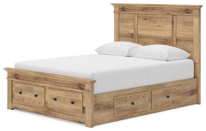 Makidern - Panel Storage Bed