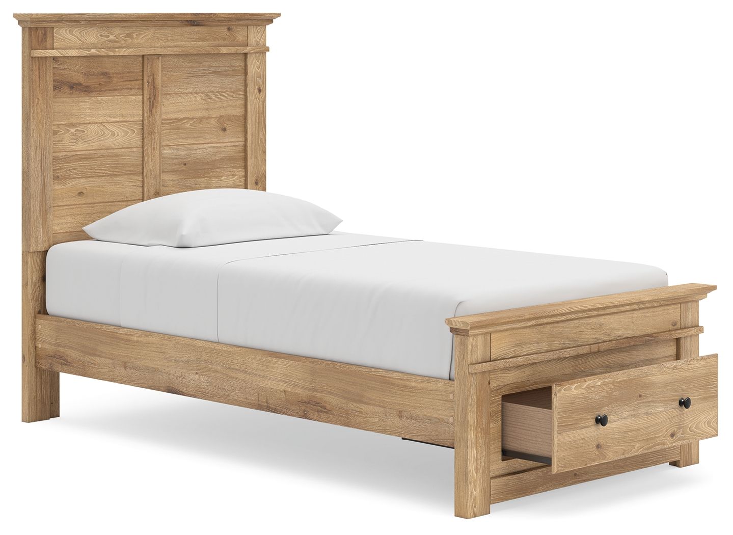 Makidern - Panel Storage Bed