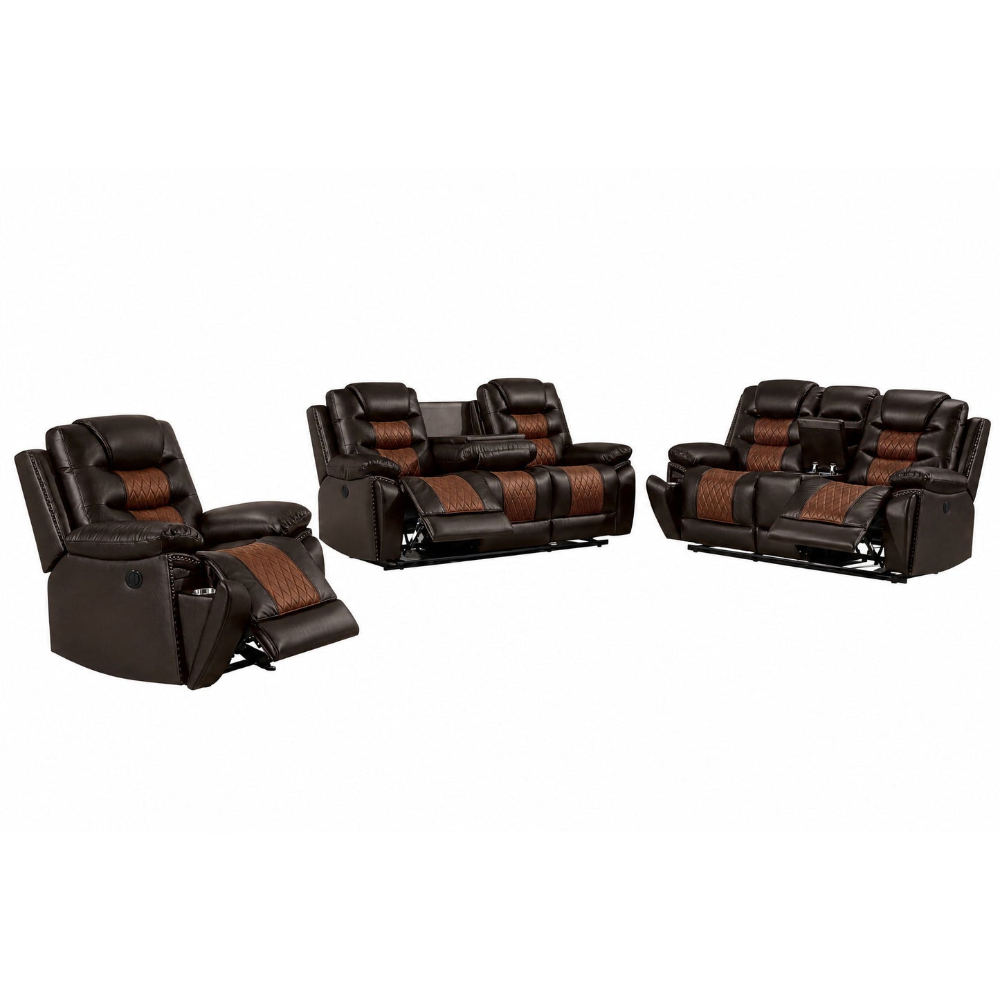 Nikko - Reclining Sofa Set
