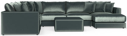 Remington - Modular Sofa And Cocktail Ottoman - Pine