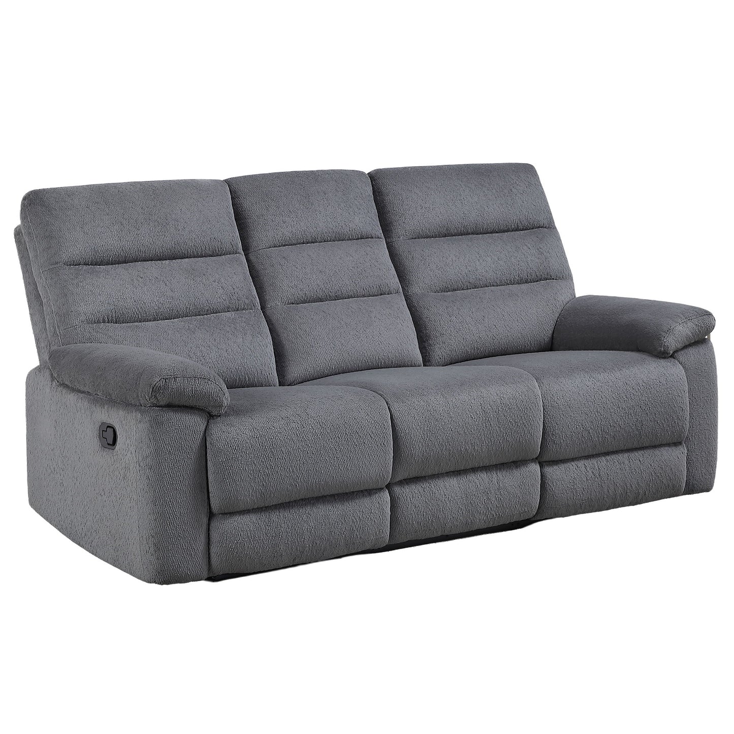 Cozy - Manual Recliner Sofa - Gray