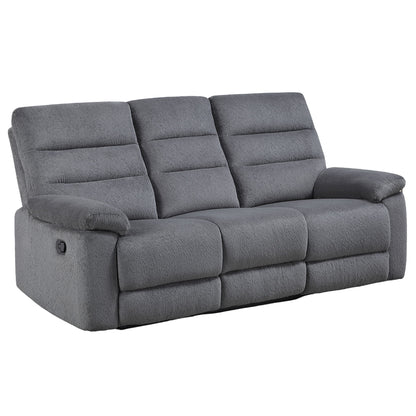 Cozy - Manual Recliner Sofa - Gray