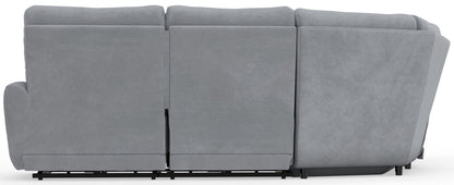 Majesty - Deep Seating Power Reclining Sectional And Ottoman
