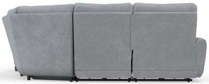 Majesty - Deep Seating Power Reclining Sectional And Ottoman