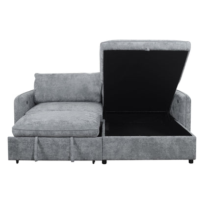 Finn - 2 Piece Sectional (LAF Sofa/Chaise) - Gray