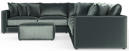 Remington - Modular Sofa And Cocktail Ottoman - Pine