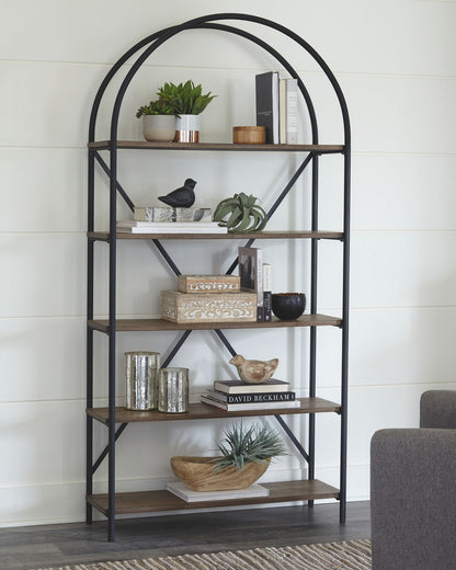 Galtbury - Bookcase - Brown / Black