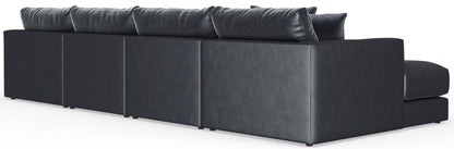 Remington - Modular Sofa And Cocktail Ottoman - Slate