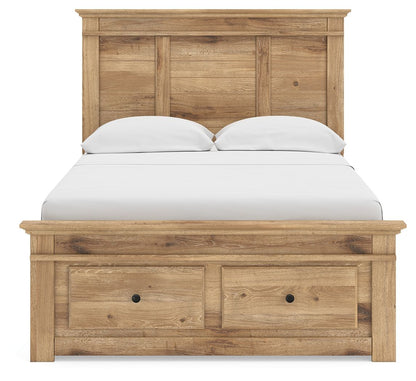 Makidern - Panel Storage Bed