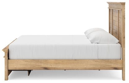 Makidern - Panel Storage Bed