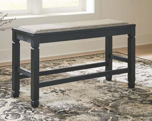 Tyler Creek - DBL Counter UPH Bench  - Antique Black