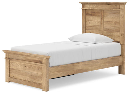 Makidern - Panel Storage Bed