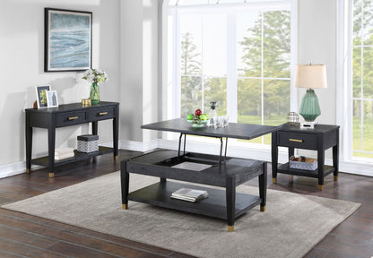 Yves - Lift-Top Coffee Table - Black